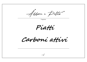 Piatti  Carboni attivi